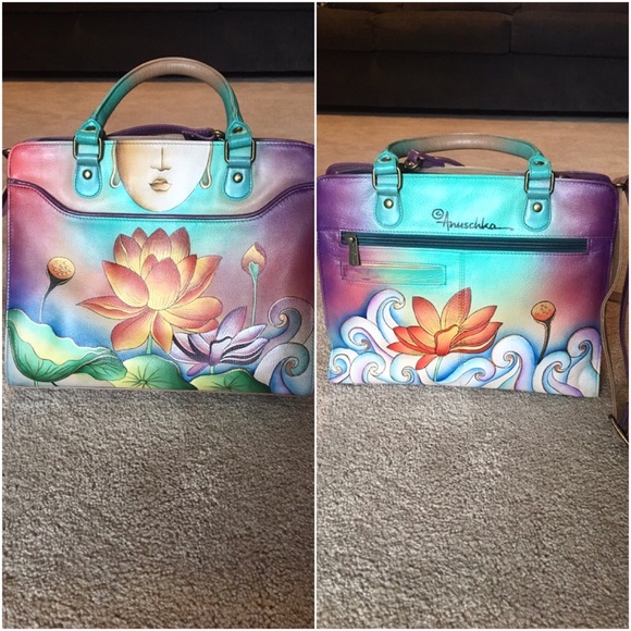 NEW Anuschka Handbag Satchel - Picture 2 of 9